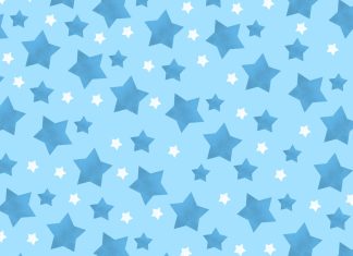 Aesthetic Baby Blue Wallpaper for Desktop.
