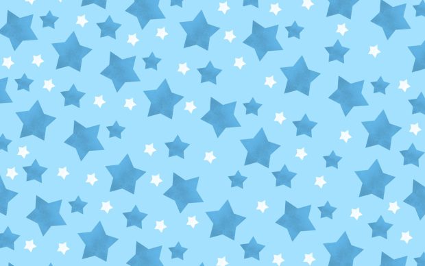 Aesthetic Baby Blue Wallpaper for Desktop.