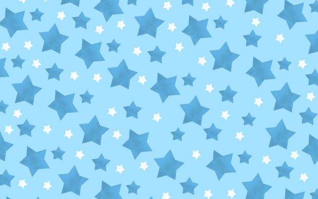 Aesthetic Baby Blue Wallpaper for Desktop.