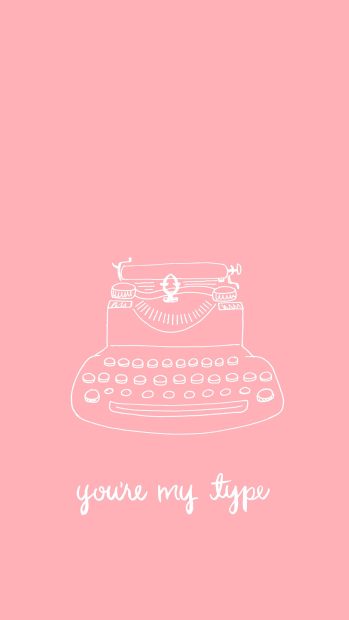 Aesthetic Baby Pink Phone Background.