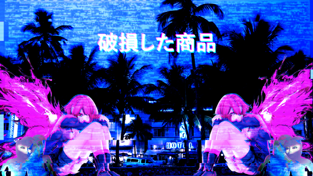 Aesthetic Backgrounds Anime Girl.