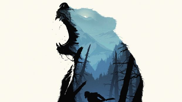 Aesthetic Bear Wallpaper HD.