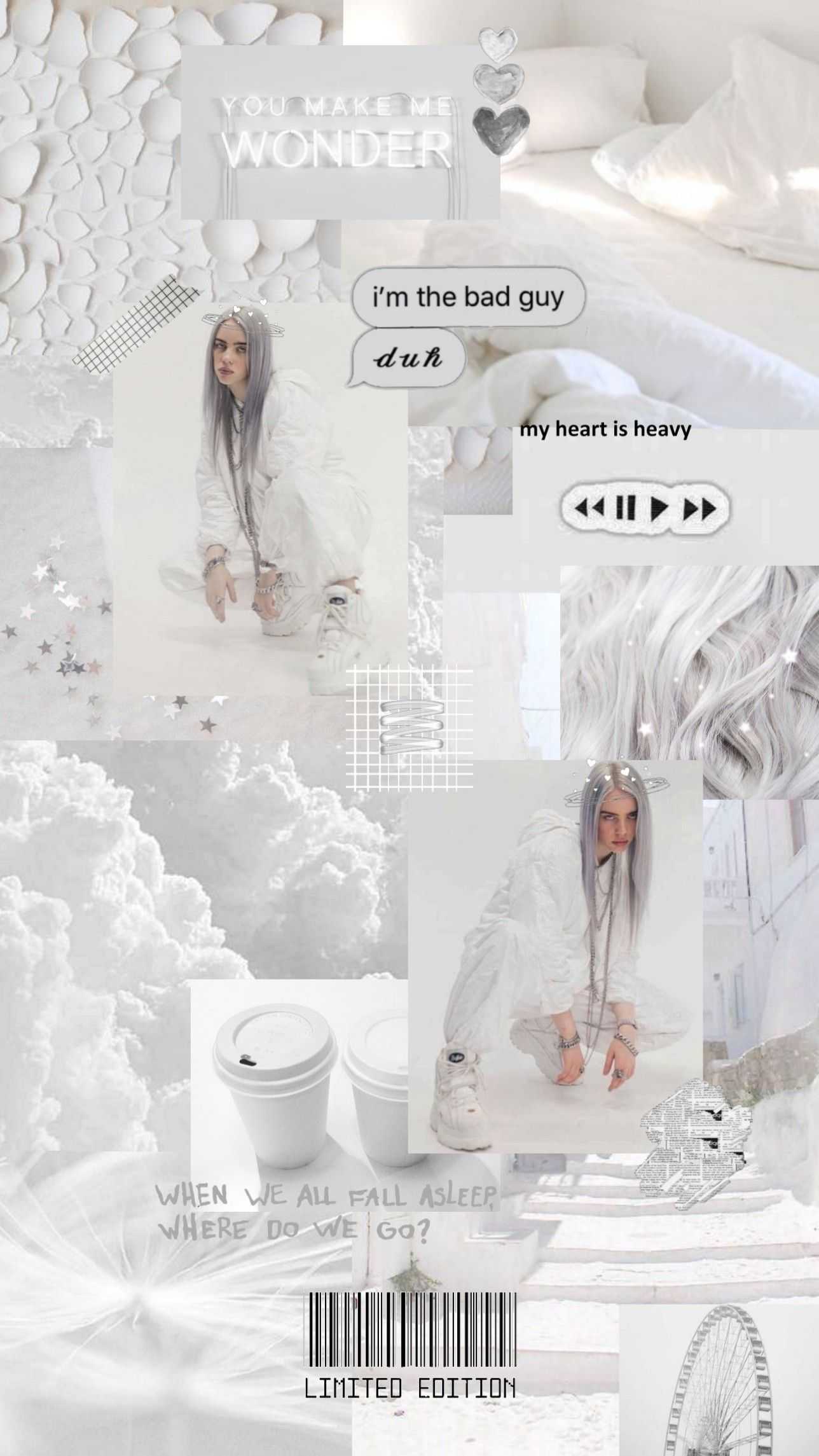 Download Mint Green Aesthetic Billie Eilish Wallpaper  Wallpaperscom