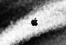 Aesthetic Black And White Wallpaper Apple Logo.