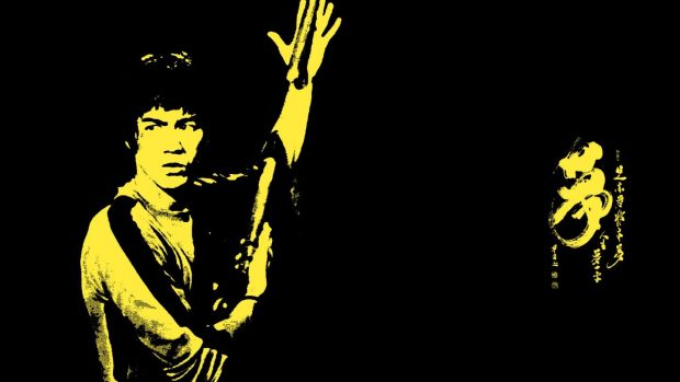Aesthetic Bruce Lee Wallpaper HD.