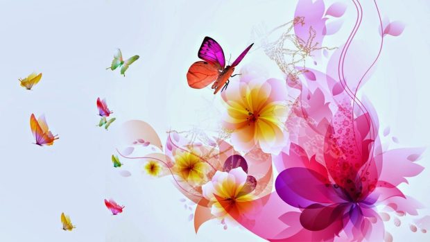 Aesthetic Butterfly Backgrounds HD Free download.