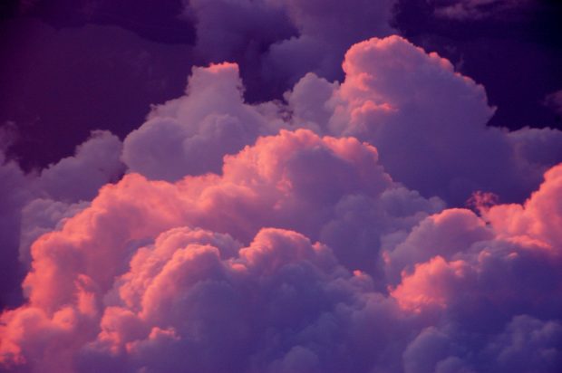 Aesthetic Clouds Wallpaper HD.
