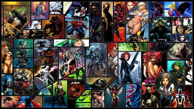 Aesthetic Comic Book Wallpaper HD.