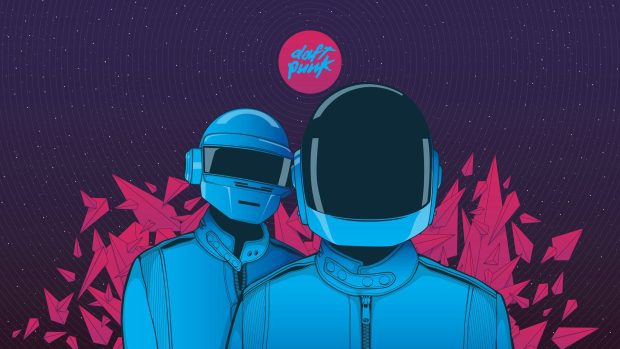 Aesthetic Daft Punk Wallpaper HD.