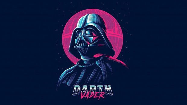 Aesthetic Darth Vader Wallpaper HD.