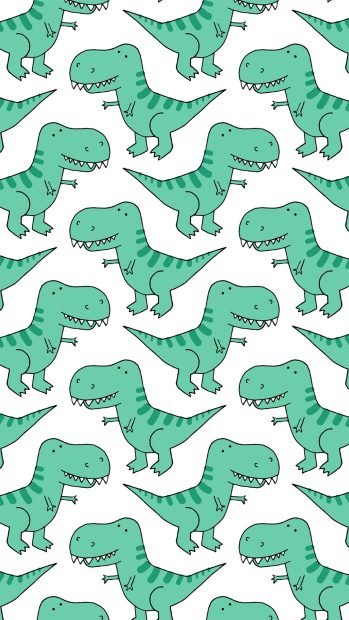 Aesthetic Dinosaur Wallpaper HD Free download.