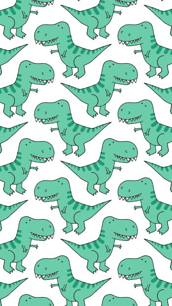 Aesthetic Dinosaur Wallpaper HD Free download.