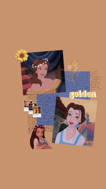 Aesthetic Disney Princess Wallpaper HD.
