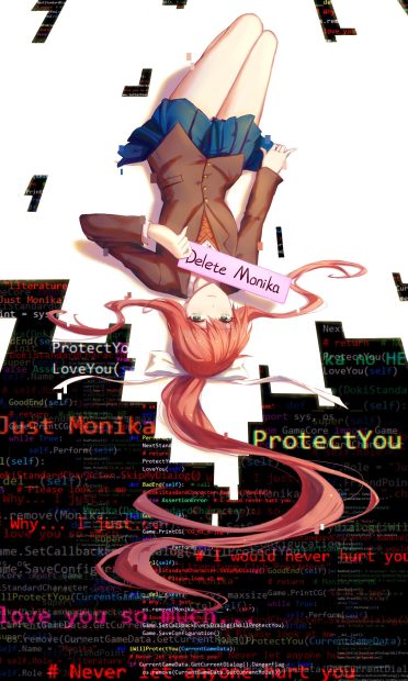 Aesthetic Doki Doki Literature Club Wallpaper HD Phone.