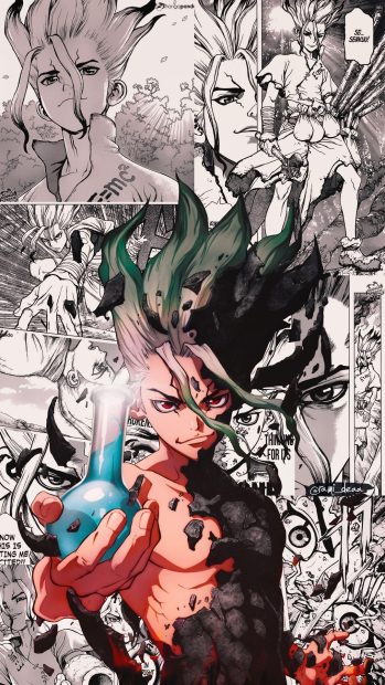 Aesthetic Dr Stone Wallpaper HD.