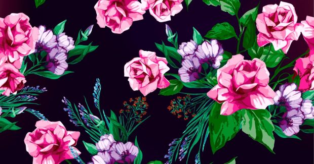 Aesthetic Floral Backgrounds High Resolution.