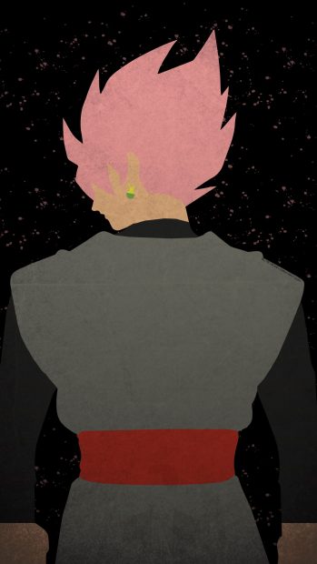 Aesthetic Goku Black Wallpaper HD.