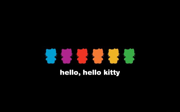 Aesthetic Hello Kitty HD Wallpaper.