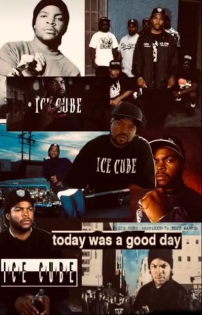 Aesthetic Ice Cube Wallpaper HD.