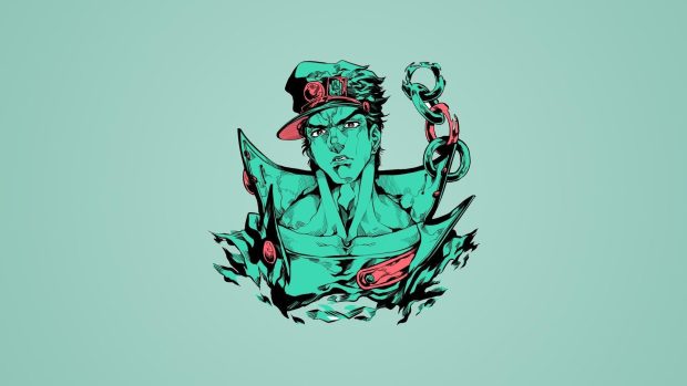 Aesthetic Jotaro Wallpaper HD.