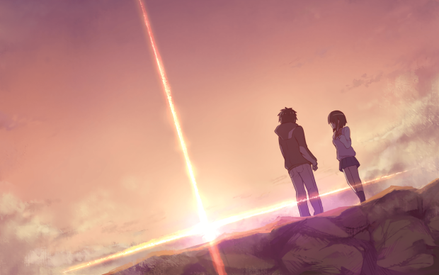 Aesthetic Kimi No Na Wa Wallpaper HD.