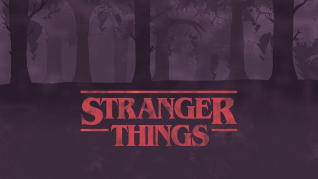 Aesthetic Laptop Wallpaper HD Stranger Things.