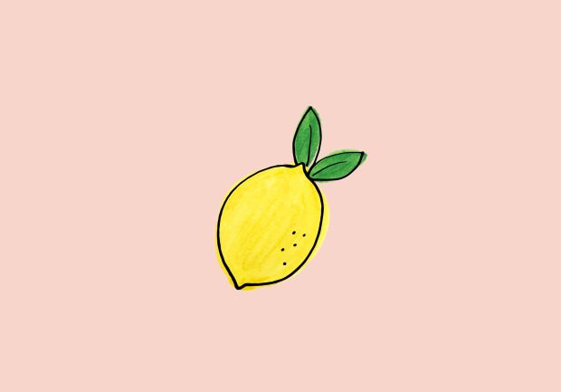 Aesthetic Lemon Wallpaper High Quality.