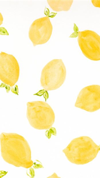 Aesthetic Lemon Wallpaper for Mobile.