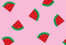 Aesthetic Light Pink Backgrounds Watermelon.