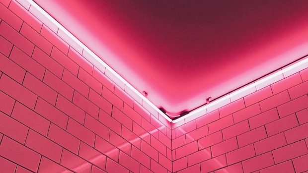 Aesthetic Light Pink Wallpaper Desktop Free Download.