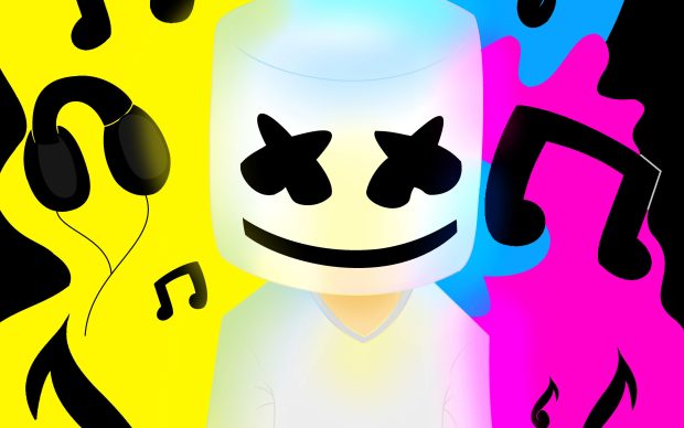 Aesthetic Marshmello Wallpaper HD.