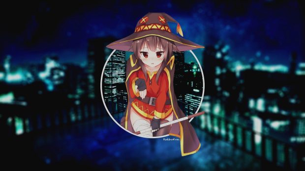 Aesthetic Megumin Wallpaper HD.