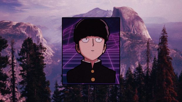 Aesthetic Mob Psycho Wallpaper HD.