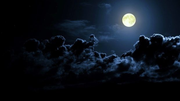 Aesthetic Moon Background High Quality.