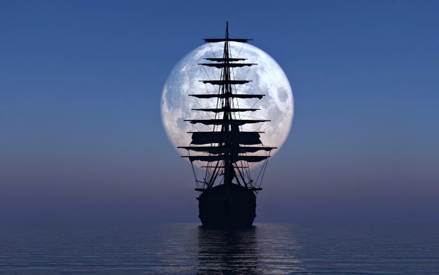 Aesthetic Moon Wallpaper Pirates.