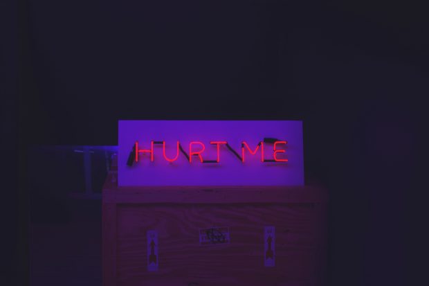 Aesthetic Neon Sign Desktop Wallpaper.