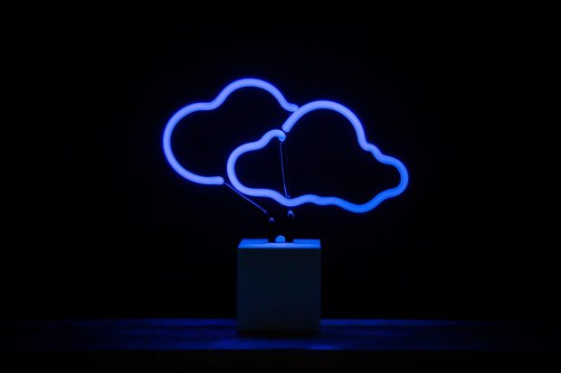 Aesthetic Neon Wallpaper Cloud.