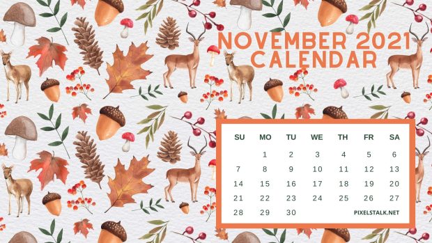 Aesthetic November Wallpaper.