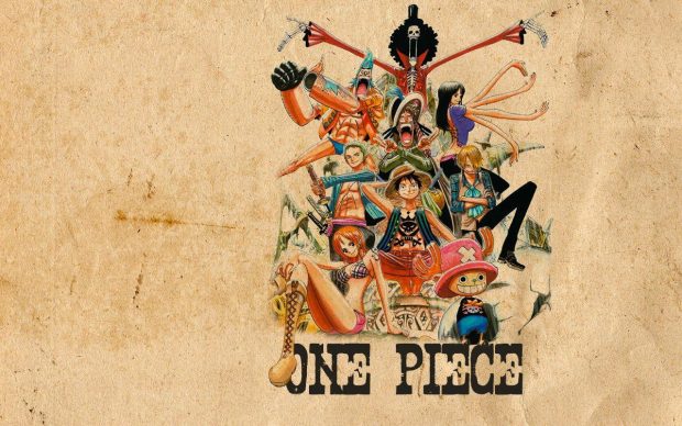 Aesthetic One Piece HD Wallpaper Retro.