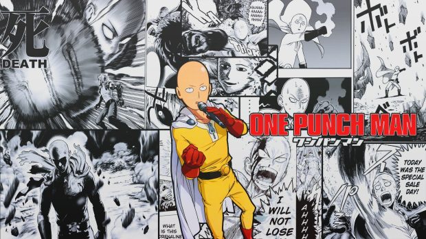 Aesthetic One Punch Man Wallpaper HD.