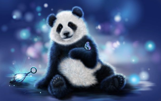 Aesthetic Panda Wallpaper HD.
