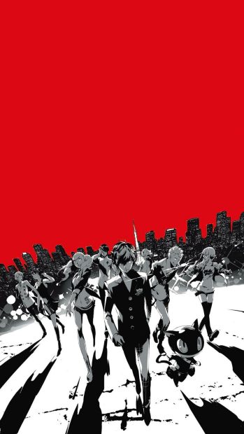 Aesthetic Persona 5 Wallpaper Phone HD.