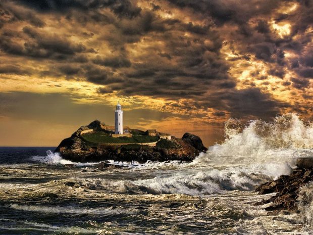 Aesthetic Picture Wallpaper Waves.