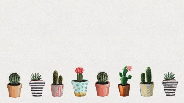 Aesthetic Plants Background Minimalist.