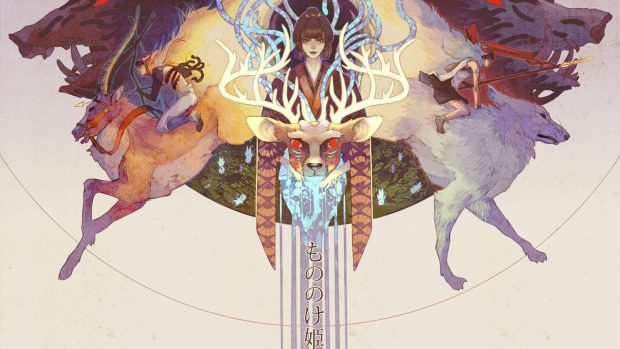 Aesthetic Princess Mononoke Wallpaper HD.