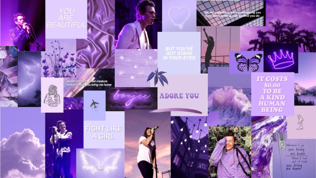 Aesthetic Purple Backgrounds Free Download.