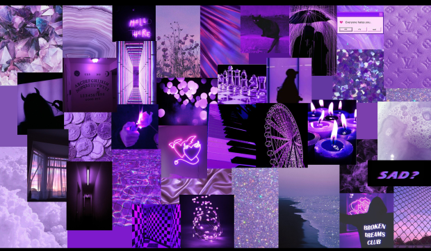 Aesthetic Purple Backgrounds High Quality.