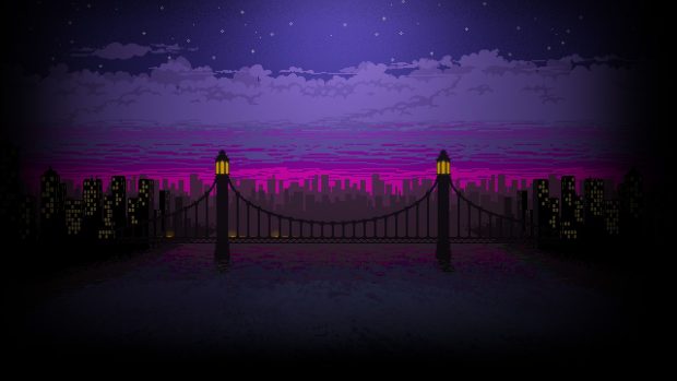 Aesthetic Purple Wallpaper HD 1080p.