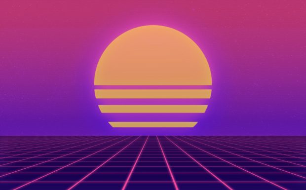 Aesthetic Retro HD Wallpaper Free download.