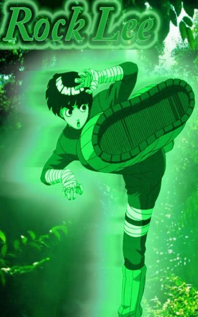 Aesthetic Rock Lee Wallpaper HD.